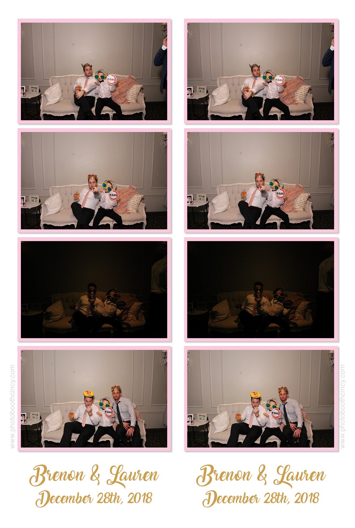 Brenon & Lauren | View more photos from the event at gallery.photoboothcincy.com/u/PhotoBoothCincy/Brenon-Lauren